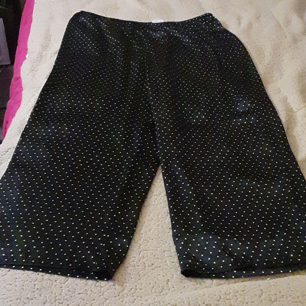 Wide leg pajama pants